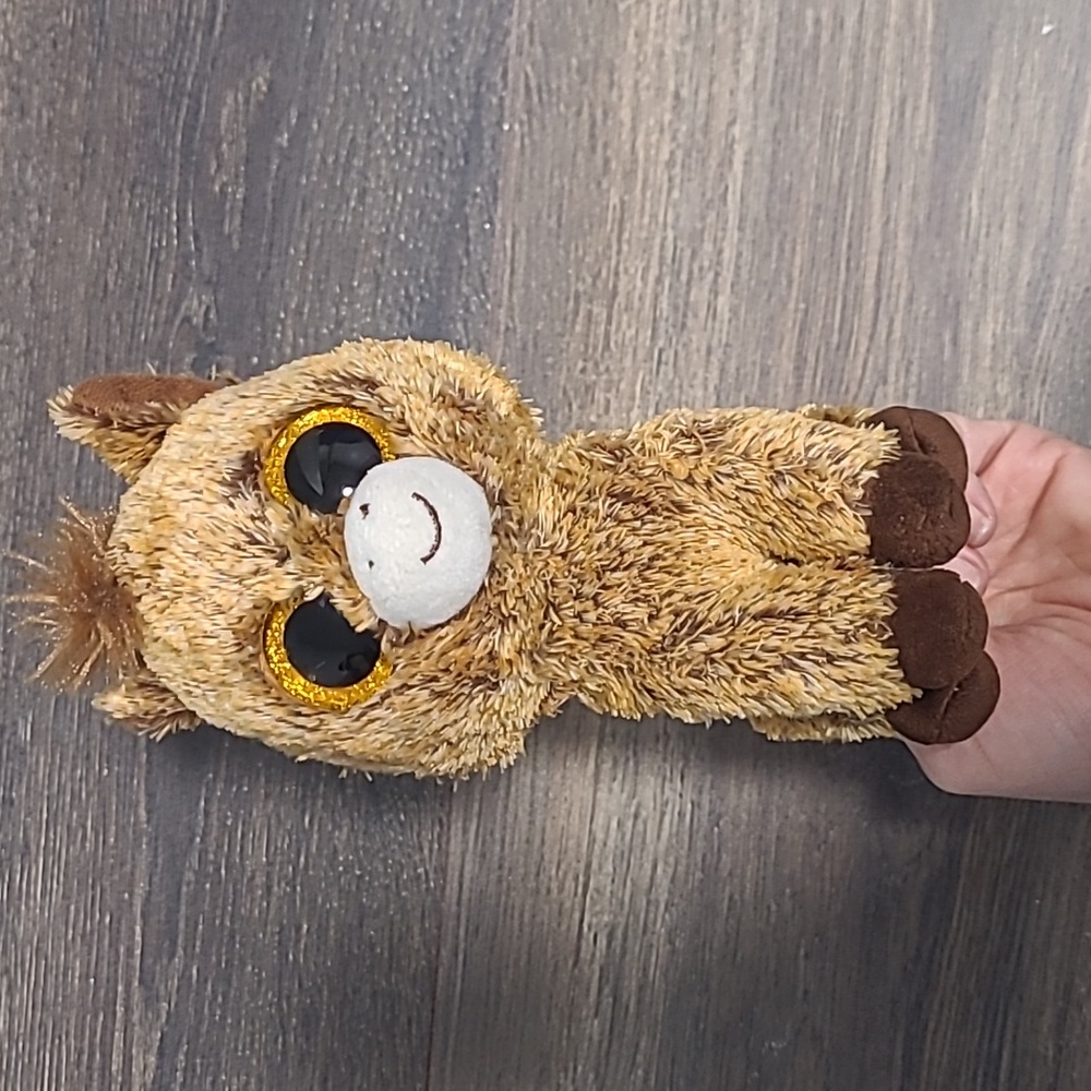 Ty Beanie Boo “Harriet” the Horse 100% Silk Big Eyes Soft Fuzzy Collectible Toy